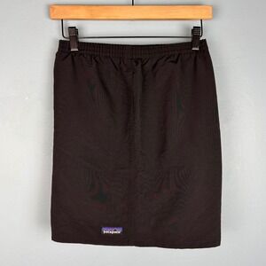 Patagonia 5" Baggies Swim Trunks Shorts Mens XXL Black Elastic Waist Pocket Logo